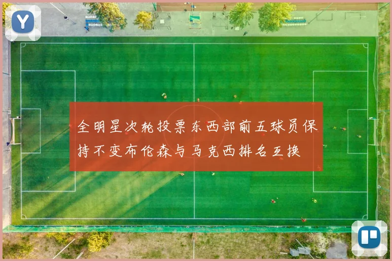 全明星次轮投票东西部前五球员保持不变布伦森与马克西排名互换